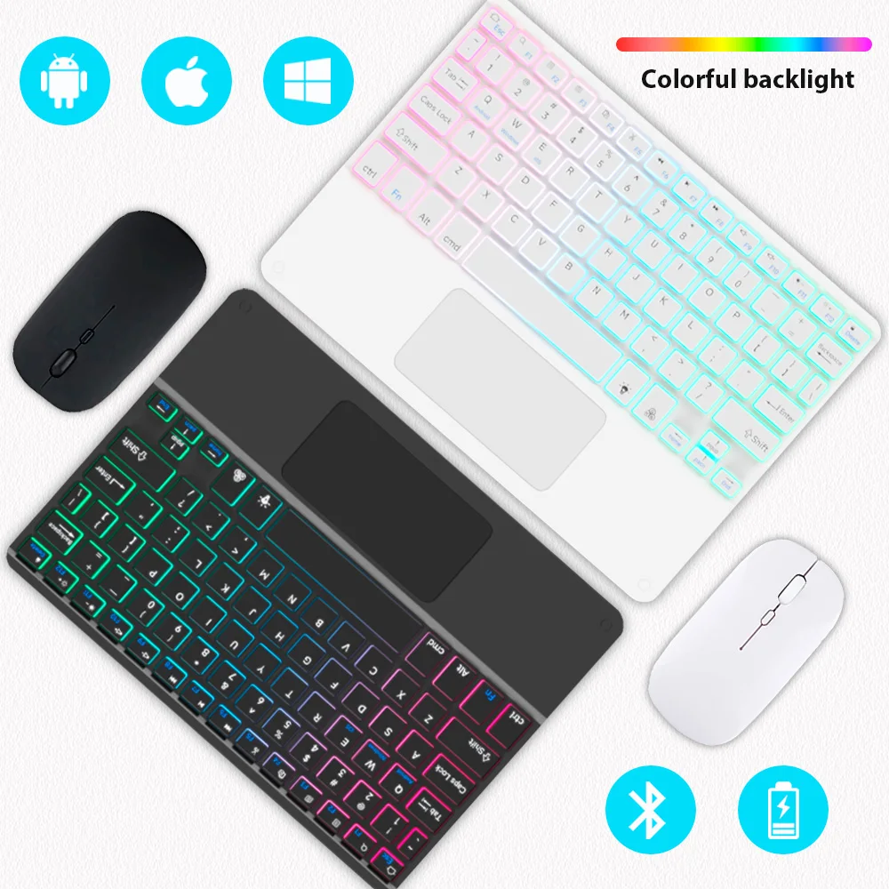 Tablet Accessories For Gaming - Bluetooth Keyboard for Tablet Android IOS