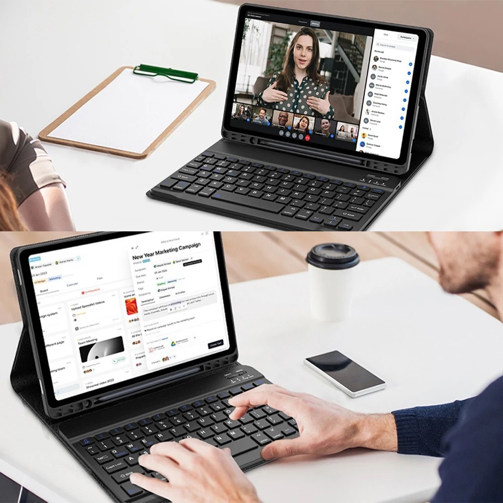 Keyboard For Samsung Galaxy Ta - Samsung Tablet Keyboard Accessories บทวิจารณ์และราคา