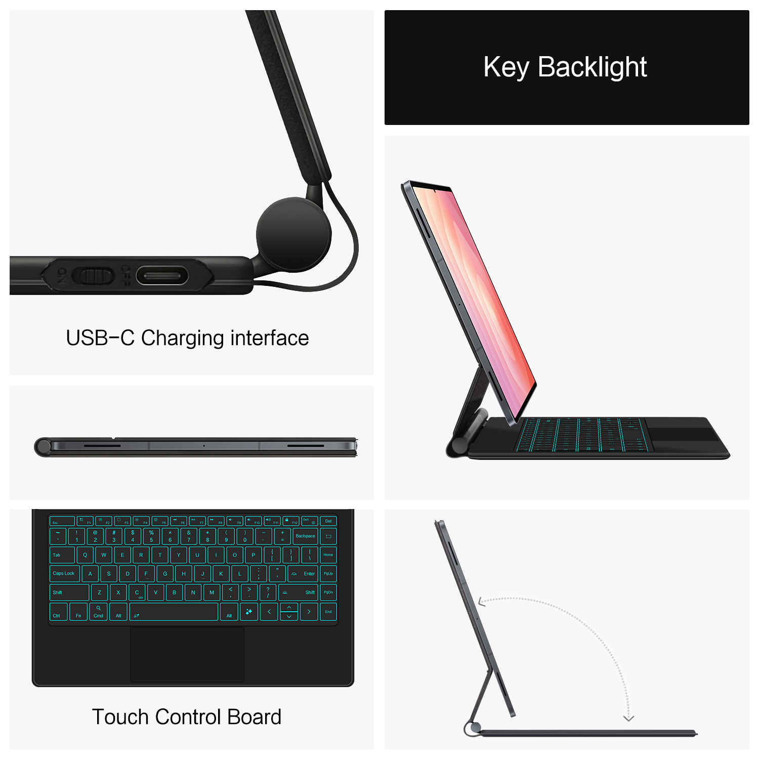 Magic Keyboard Case For Samsun - Samsung Tablet Keyboard Accessories บทวิจารณ์และราคา