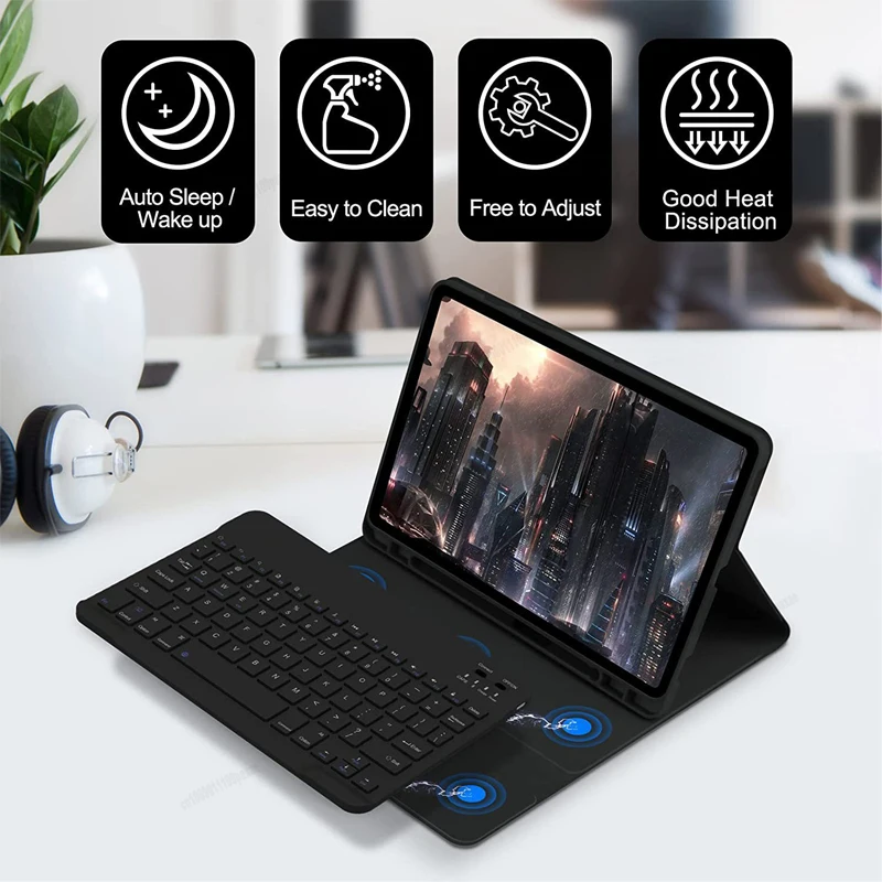 Keyboard Tablet Case for 2025  - Samsung Tablet Keyboard Accessories บทวิจารณ์และราคา