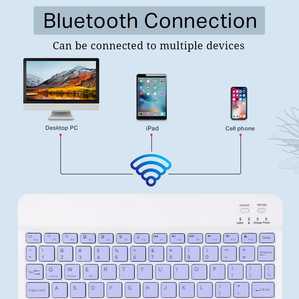 Mini Wireless Keyboard Bluetoo - Tablet Accessories For Gaming บทวิจารณ์และราคา