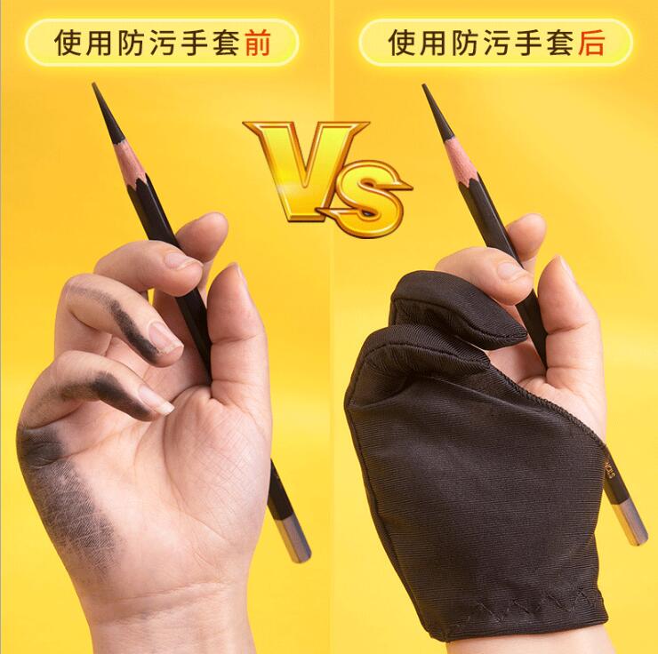 Two-fingers Artist Anti-touch  - Drawing Glove Artist บทวิจารณ์และราคา