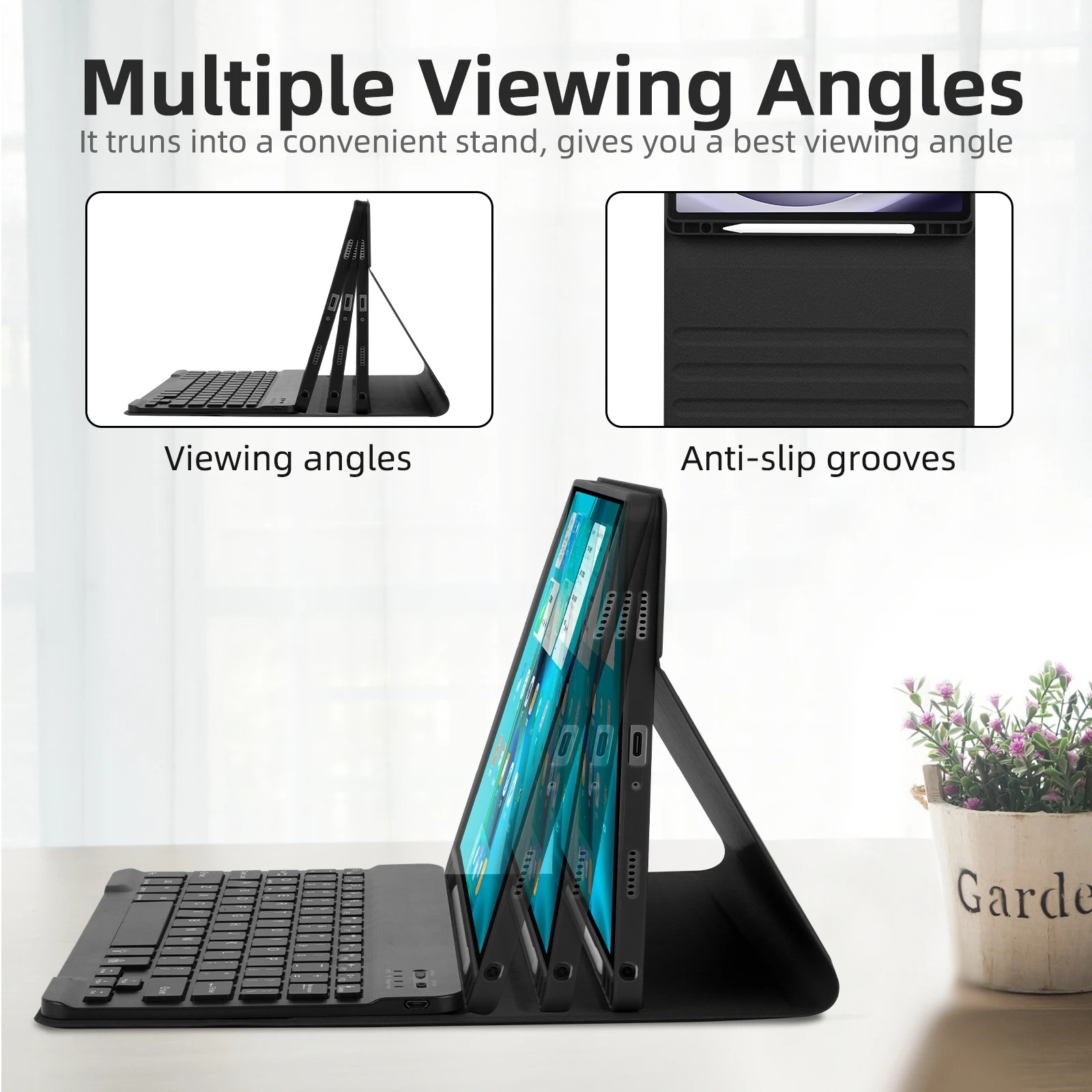 Keyboard Case for Samsung Gala - Samsung Tablet Keyboard Accessories บทวิจารณ์และราคา