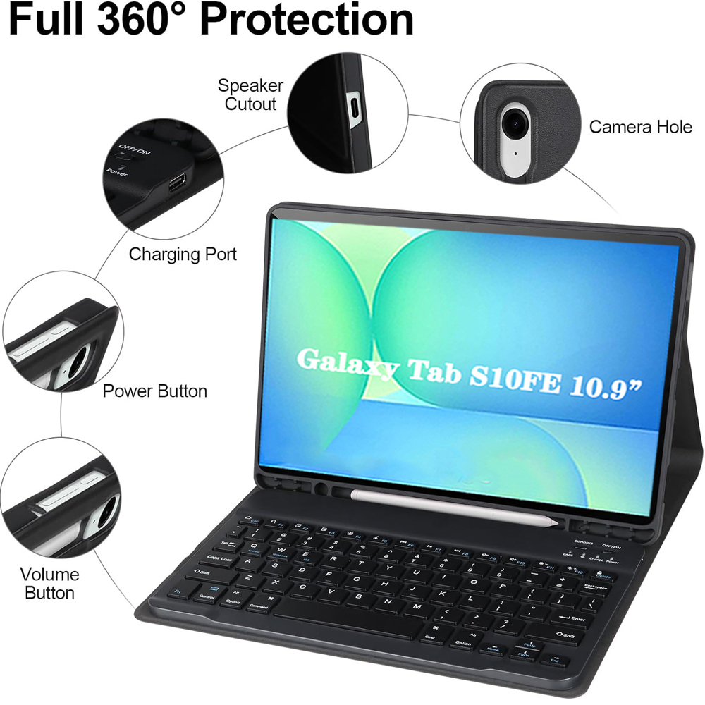 Case for Samsung Galaxy Tab S1 - Samsung Tablet Keyboard Accessories บทวิจารณ์และราคา