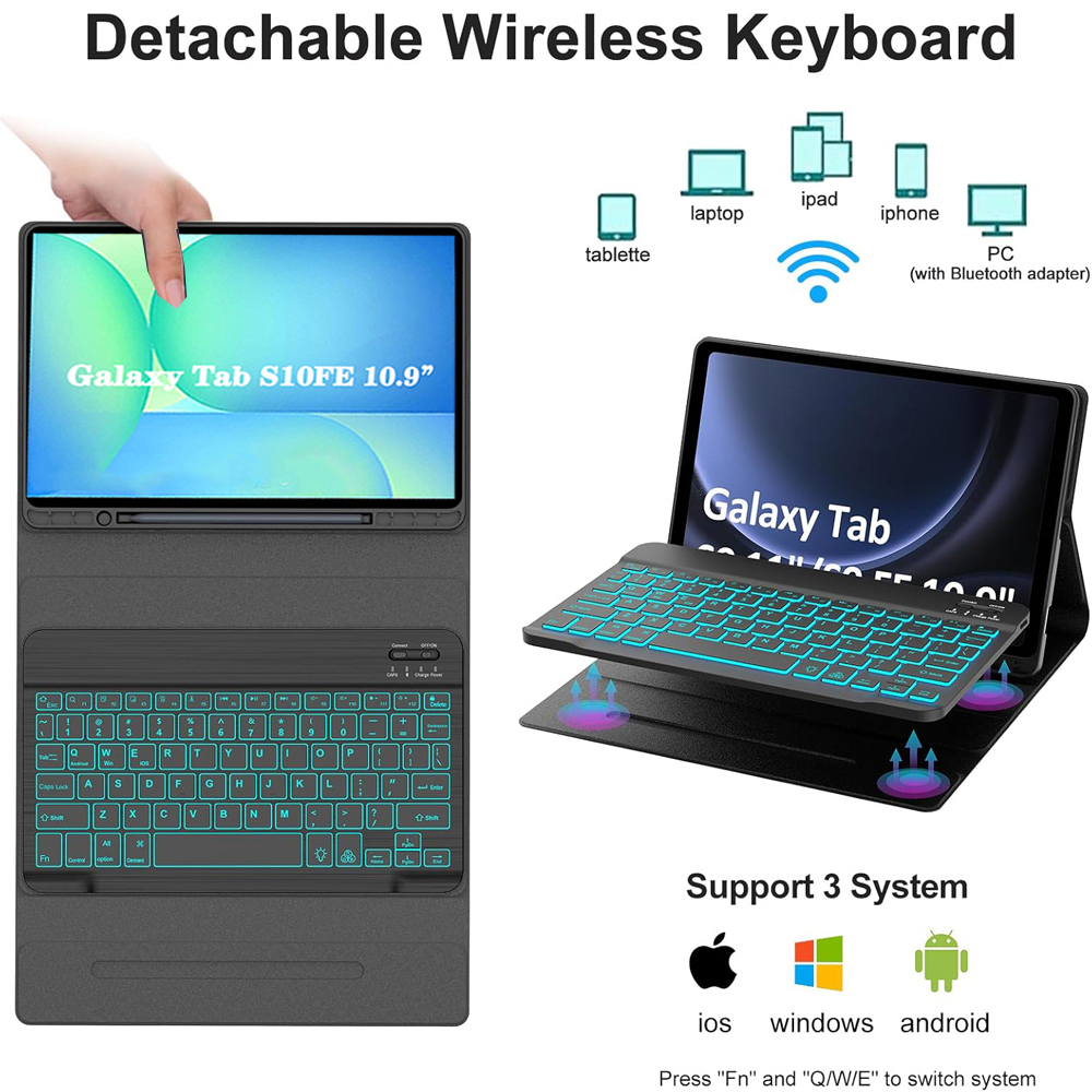 Case for Samsung Galaxy Tab S1 - Samsung Tablet Keyboard Accessories บทวิจารณ์และราคา