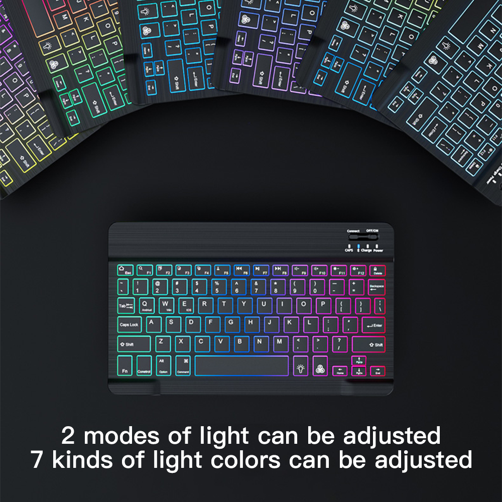 Backlit Backlight Bluetooth Ke - Tablet Accessories For Gaming บทวิจารณ์และราคา
