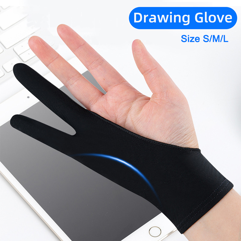 Two-Finger Drawing Gloves Palm - Drawing Glove Artist บทวิจารณ์และราคา