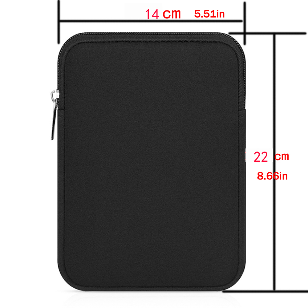 Tablet Sleeve case(14cm X 22cm - Nook Tablet Accessories บทวิจารณ์และราคา