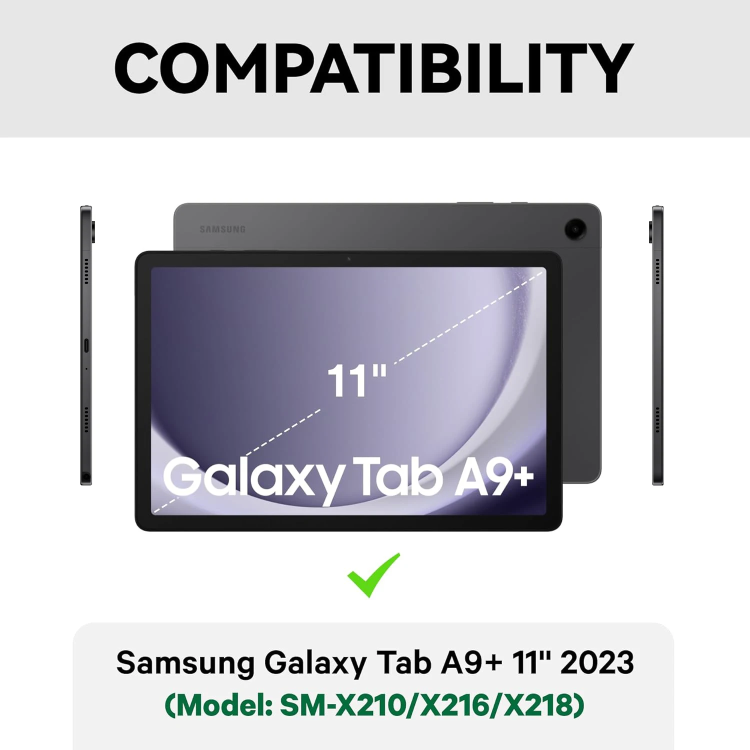 Case for Samsung Galaxy Tab A9 - Samsung Tablet Keyboard Accessories บทวิจารณ์และราคา