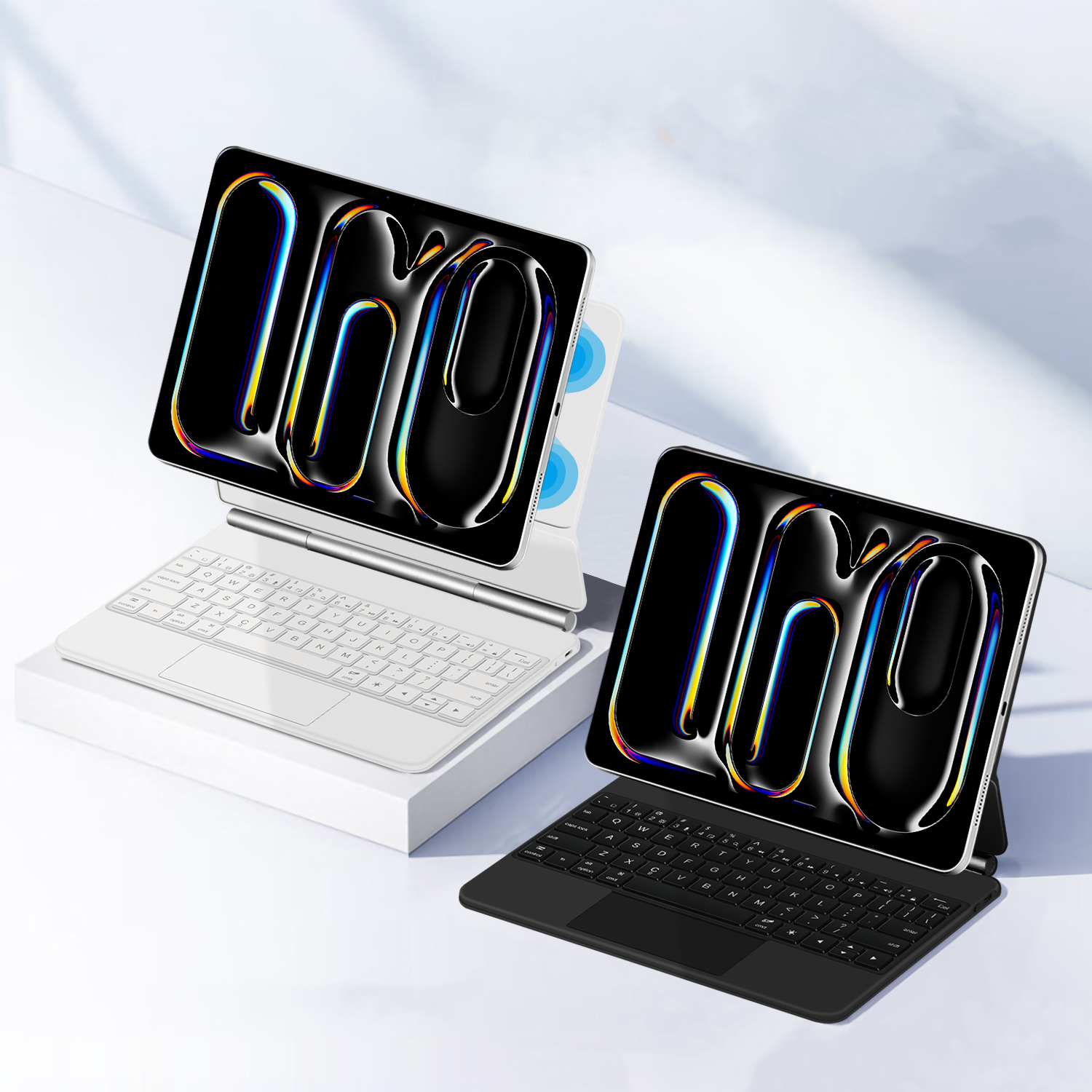 AJIUYU Magnetic Magic Keyboard - Tablet Keyboard Case บทวิจารณ์และราคา
