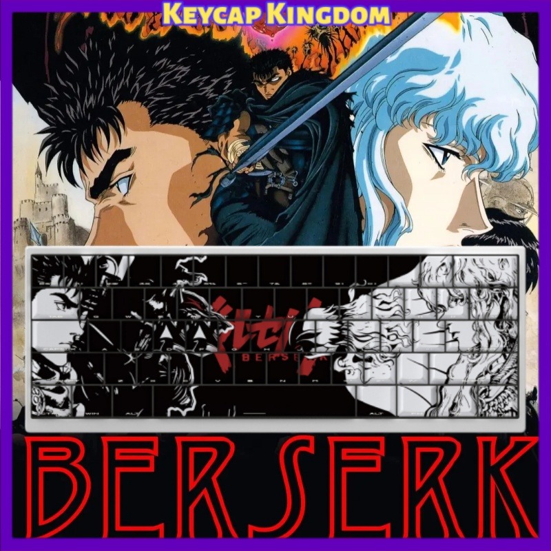 BERSERK Theme Anime Keycap 98  - Tablet Accessories For Gaming บทวิจารณ์และราคา
