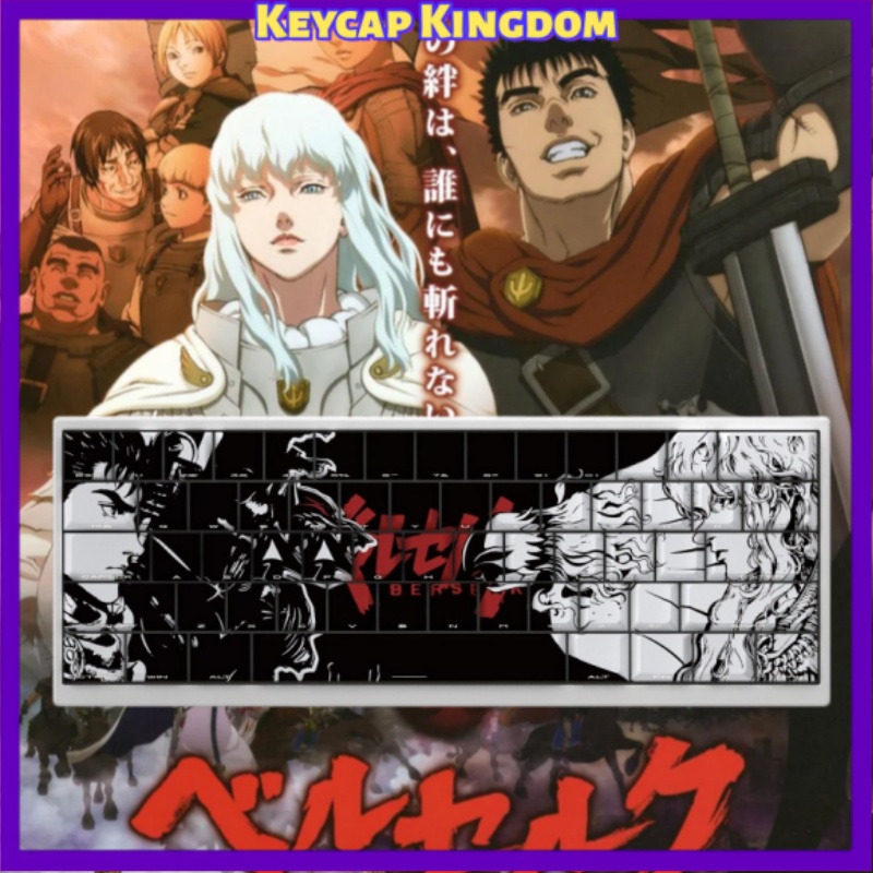 BERSERK Theme Anime Keycap 98  - Tablet Accessories For Gaming บทวิจารณ์และราคา