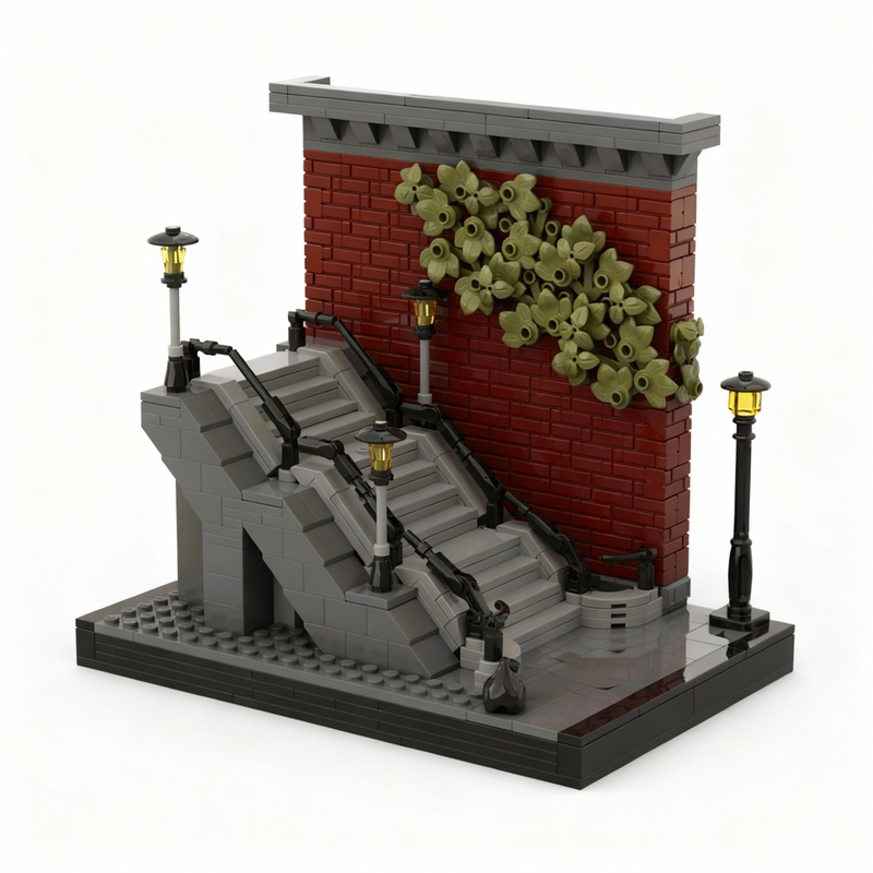 851pcs MOC Joker Stairs Book N - Nook Tablet Accessories บทวิจารณ์และราคา