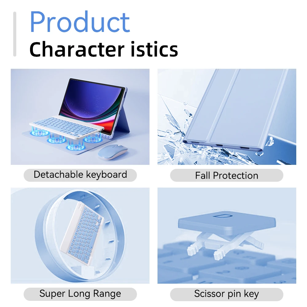 For samsung tablet Keyboard Ca - Samsung Tablet Keyboard Accessories บทวิจารณ์และราคา