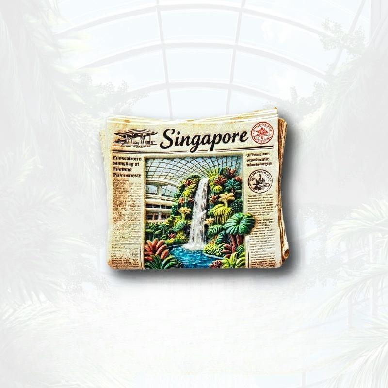 Singapore News Fridge Magnet - - Nook Tablet Accessories บทวิจารณ์และราคา