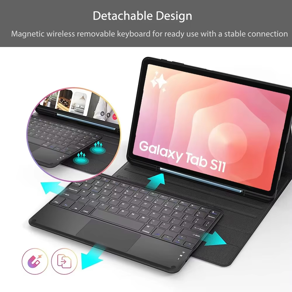 Detachable Keyboard Case For S - Samsung Tablet Keyboard Accessories บทวิจารณ์และราคา